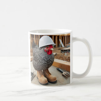 Caneca De Café Poder para o Chickens Mug