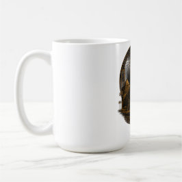 Caneca De Café Poder Silencioso | Grande Design Esfinge Egito