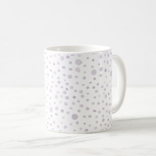 Caneca De Café Poeira Confetti Watercolor Dots Classic Mug