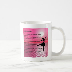 Caneca De Café Poema da neta - bailarina