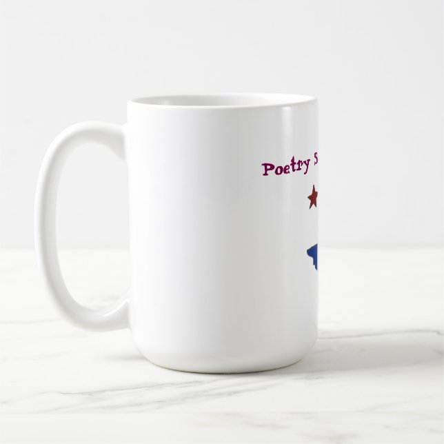 Caneca De Café Poetry Society of Texas Classic Mug (Esquerda)