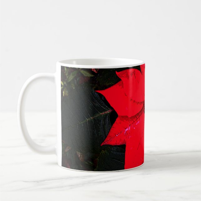 Caneca De Café Poinsettia 6078 (Esquerda)