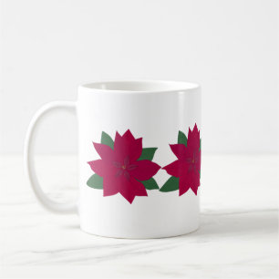 Caneca De Café Poinsettia Mug