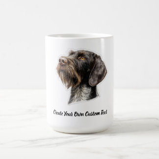Caneca De Café Pointer Alemão de Cabelo Raspado Crie Seu Próprio 