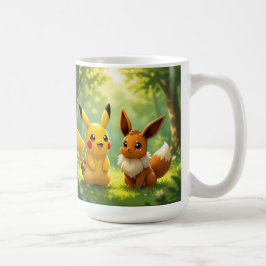 Caneca De Café Pokémon und seine Treue Freunde