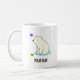Caneca De Café Polar Bear Engraçado Ciência