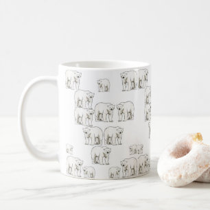 Caneca De Café Polar Bear Mug