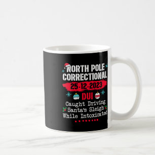 Caneca De Café Pole Norte - Correção Dui Capturou Papais noeis