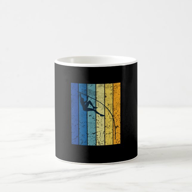 Caneca De Café Pole Vaulting Retro (Centro)
