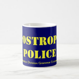 Caneca De Café Polícia da apóstrofe