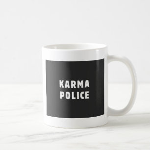 Caneca De Café Polícia das karmas