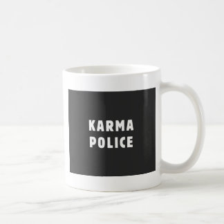 Caneca De Café Polícia das karmas