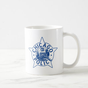 Caneca De Café Polícia de Chicago (VINTAGE)