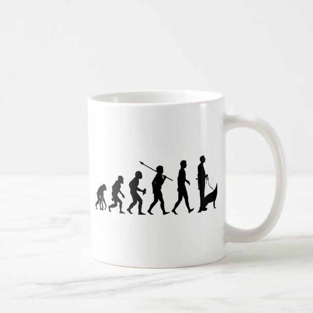 Caneca De Café Polícia K9 (Direita)