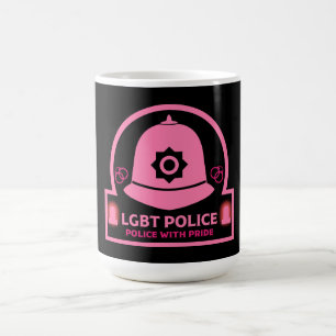 Caneca De Café Polícia Orgulho Gay LGBT+