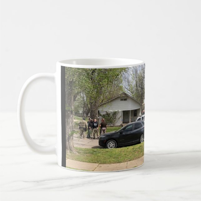 Caneca De Café Policiais no Bosque (Esquerda)