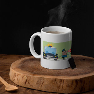 Caneca De Café Policial de Cartoons Coffee Mug