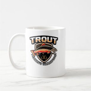 Caneca De Café Policial De Pesca Engraçado