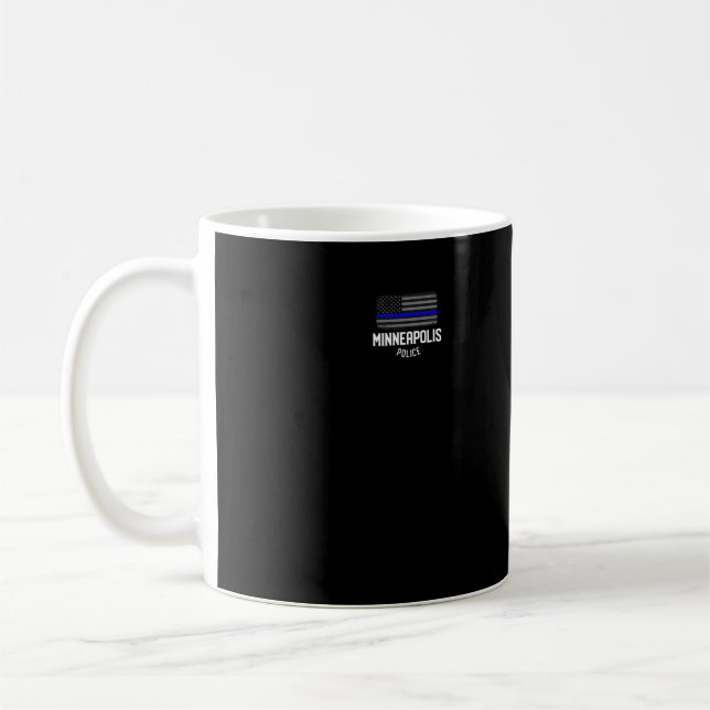 Caneca De Café Policial Minneapolis Dut (Esquerda)
