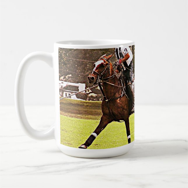 Caneca De Café Polo Pony Mug (Esquerda)