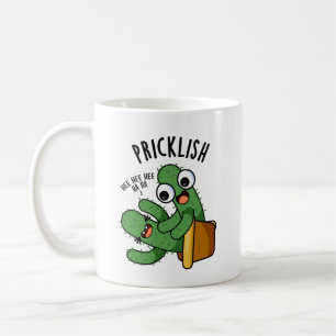 Caneca De Café Polonês de Cactus Engraçado