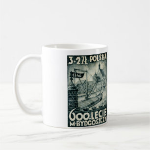 Caneca De Café Polônia 1946 de Bydgoszcz