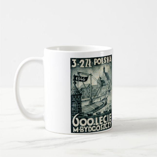 Caneca De Café Polônia 1946 de Bydgoszcz (Esquerda)