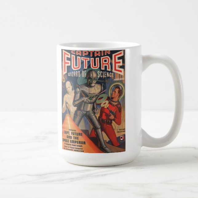Caneca De Café Polpa do capitão Futuro Primeiro Edição fevereiro (Direita)