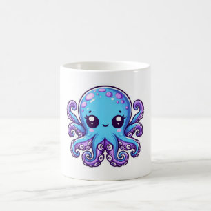 Caneca De Café Polvo azul-claro