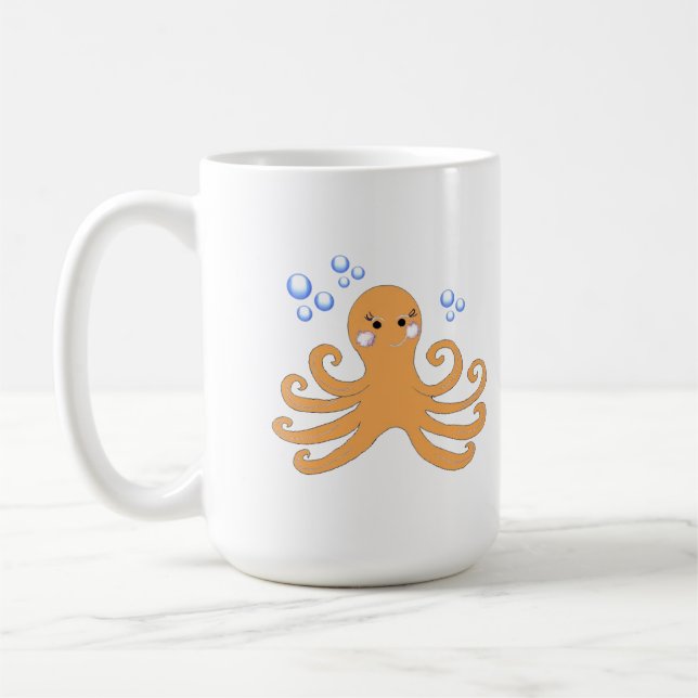 Caneca De Café Polvo de desenho animado (Esquerda)