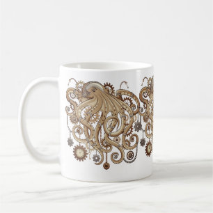 Caneca De Café Polvo Steampunk Retro Fantasia Mecânica