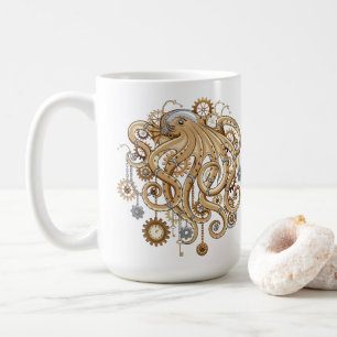 Caneca De Café Polvo Steampunk Retro Fantasia Mecânica