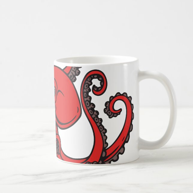 Caneca De Café Polvo vermelho (Direita)