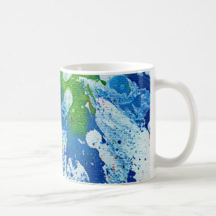 Caneca De Café Polychromoptic #14 por Michael Moffa