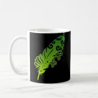 Caneca De Café Polynesia Maori Feather Tribal Tattoo Nova Zelândi