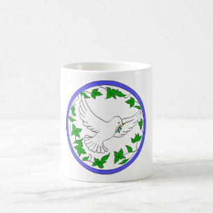 Caneca De Café Pomba da Paz