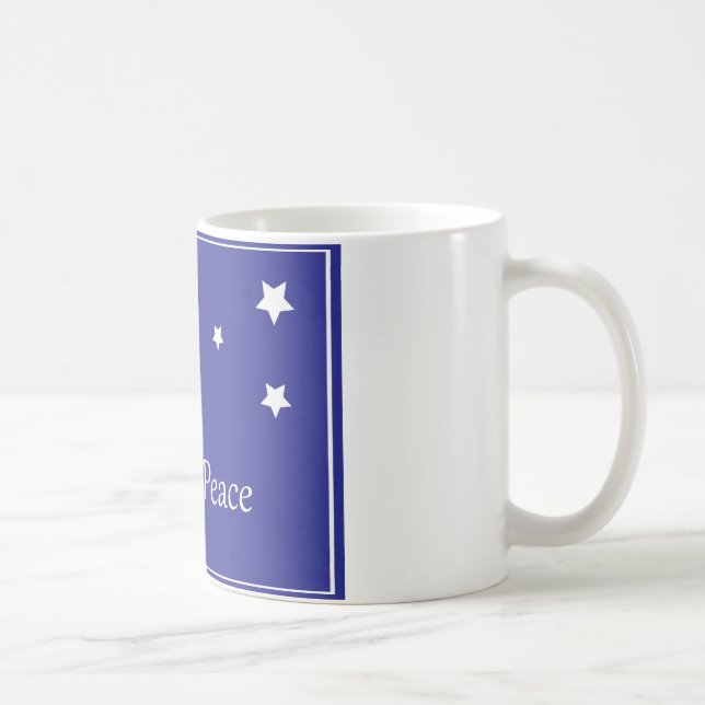 Caneca De Café pomba da paz (Direita)