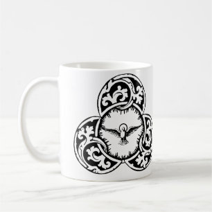 Caneca De Café Pomba do Espírito Santo símbolo cristão