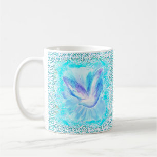 Caneca De Café Pomba Voando