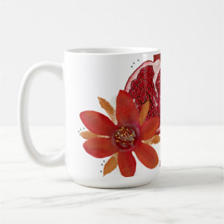 Caneca De Café Pomegranate Flower