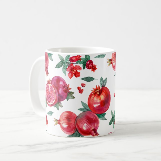 Caneca De Café Pomegranato (Frente Esquerda)