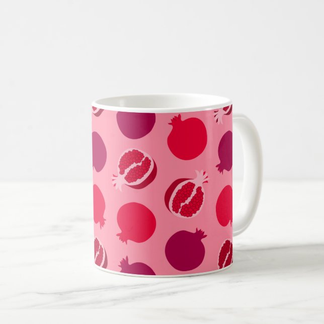 Caneca De Café Pomegranato (Frente Esquerda)
