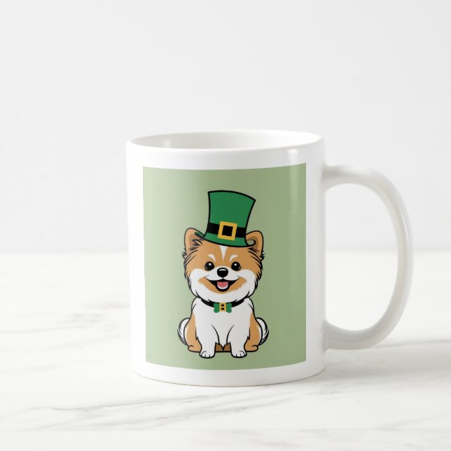 Caneca De Café Pomerânia de São Patrick (Direita)