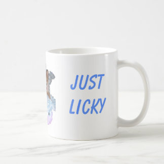 Caneca De Café Pomeranian: Nao nippy, apenas Licky