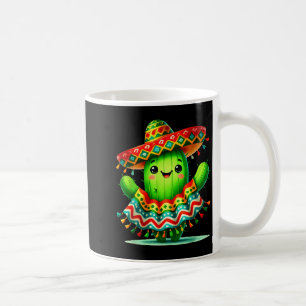 Caneca De Café Poncho de cacto engraçado cinco de maio meninos me