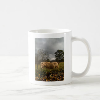 Caneca De Café Pônea Loura Miniatura / Cavalo
