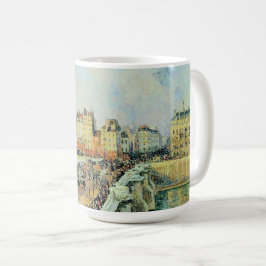 Caneca De Café Pont Neuf, Tarde, Sunlight Camille Pissarro