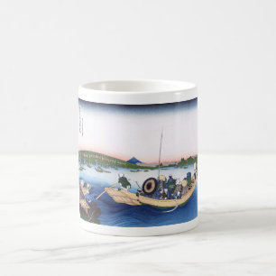 Caneca De Café Ponta do sol sobre a ponte de Ryogoku