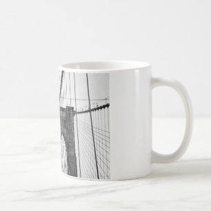 Caneca De Café Ponte Black White Brooklyn Nova York