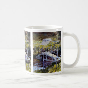 Caneca De Café Ponte Branca por John Twachtman